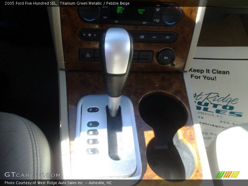 Titanium Green Metallic / Pebble Beige 2005 Ford Five Hundred SEL