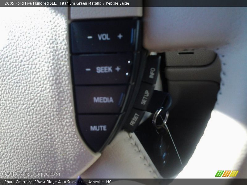 Titanium Green Metallic / Pebble Beige 2005 Ford Five Hundred SEL