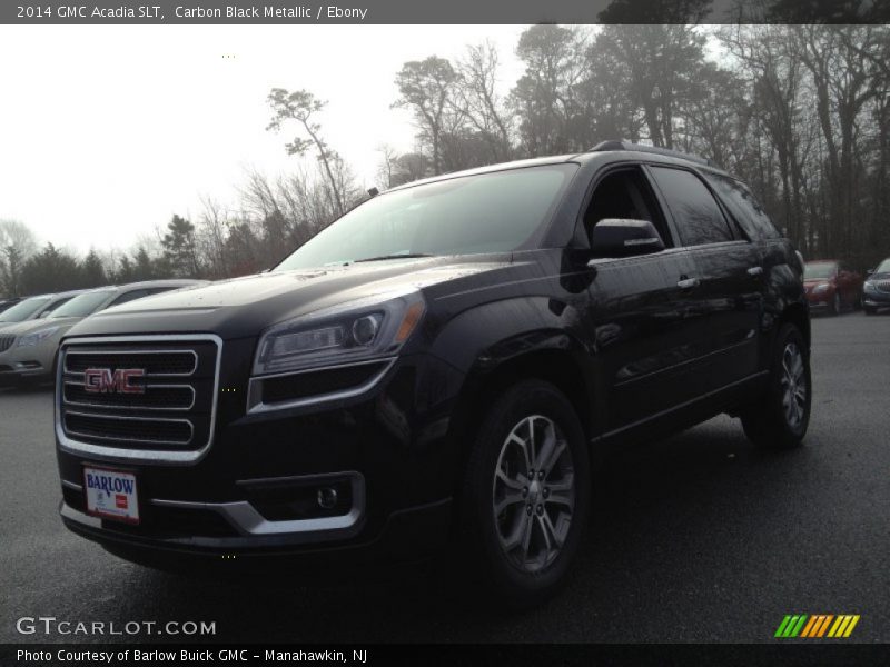 Carbon Black Metallic / Ebony 2014 GMC Acadia SLT