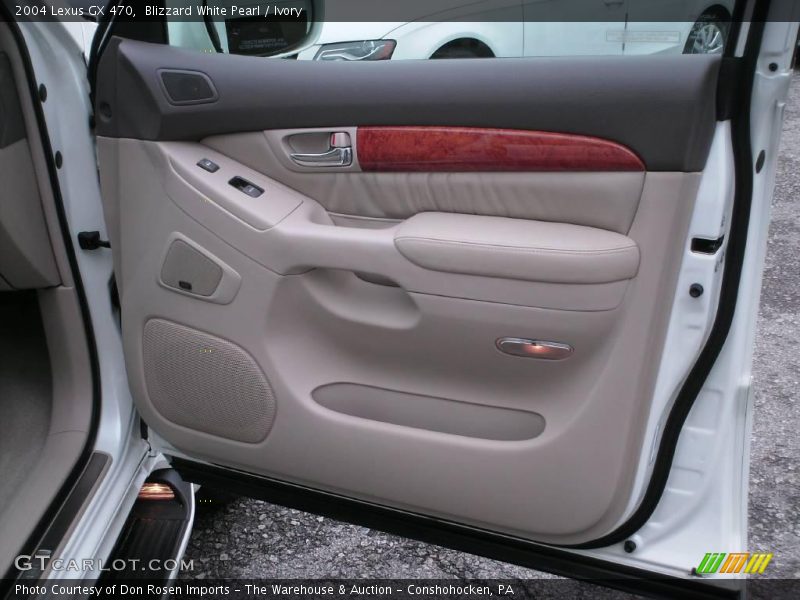 Blizzard White Pearl / Ivory 2004 Lexus GX 470