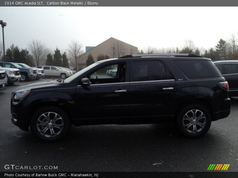 Carbon Black Metallic / Ebony 2014 GMC Acadia SLT