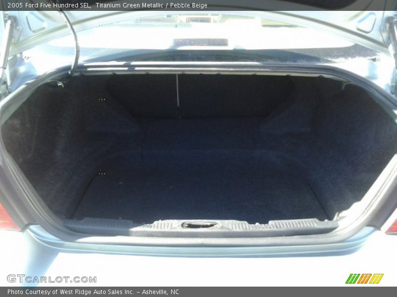 Titanium Green Metallic / Pebble Beige 2005 Ford Five Hundred SEL