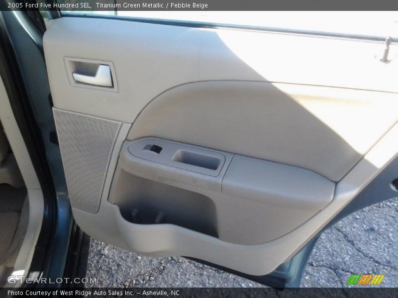 Titanium Green Metallic / Pebble Beige 2005 Ford Five Hundred SEL