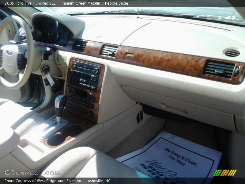 Titanium Green Metallic / Pebble Beige 2005 Ford Five Hundred SEL