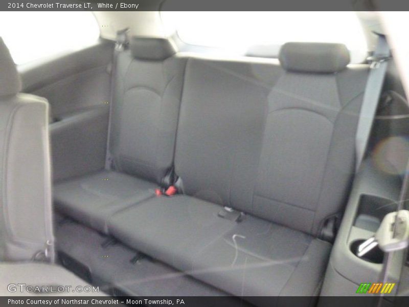 White / Ebony 2014 Chevrolet Traverse LT