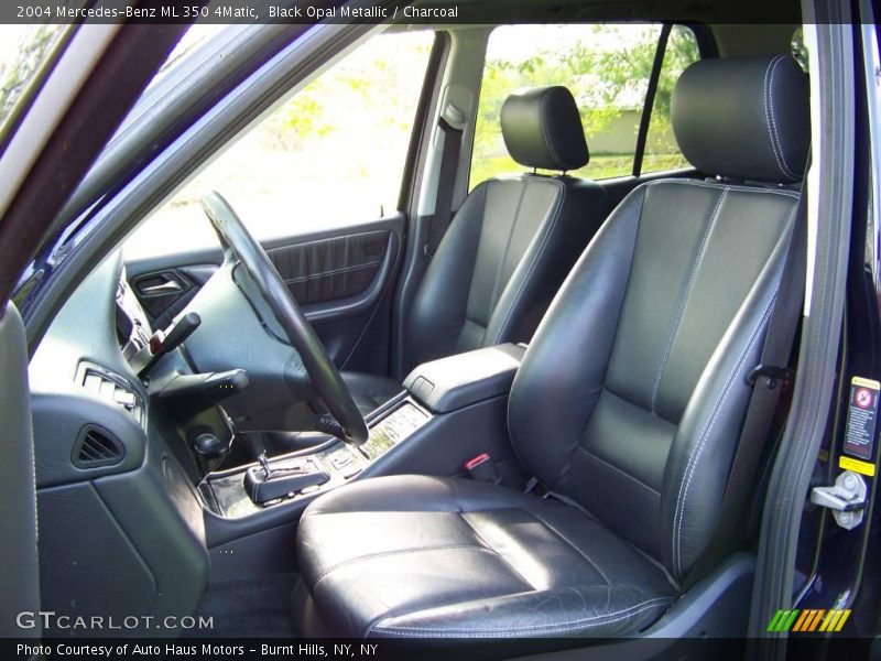 Black Opal Metallic / Charcoal 2004 Mercedes-Benz ML 350 4Matic