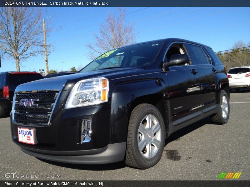 Carbon Black Metallic / Jet Black 2014 GMC Terrain SLE