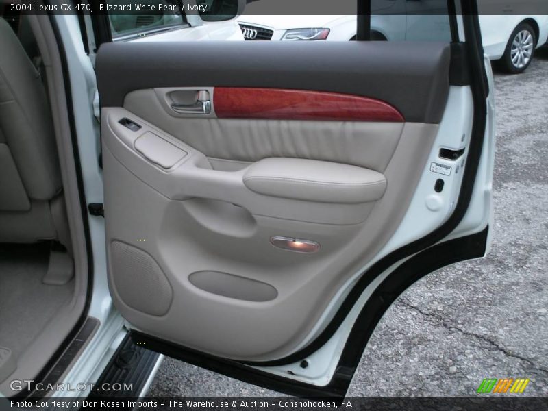 Blizzard White Pearl / Ivory 2004 Lexus GX 470
