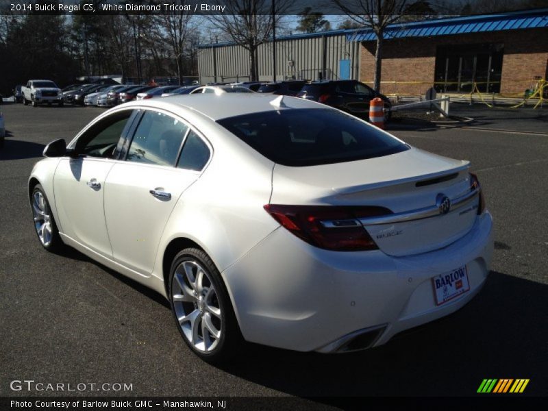 White Diamond Tricoat / Ebony 2014 Buick Regal GS