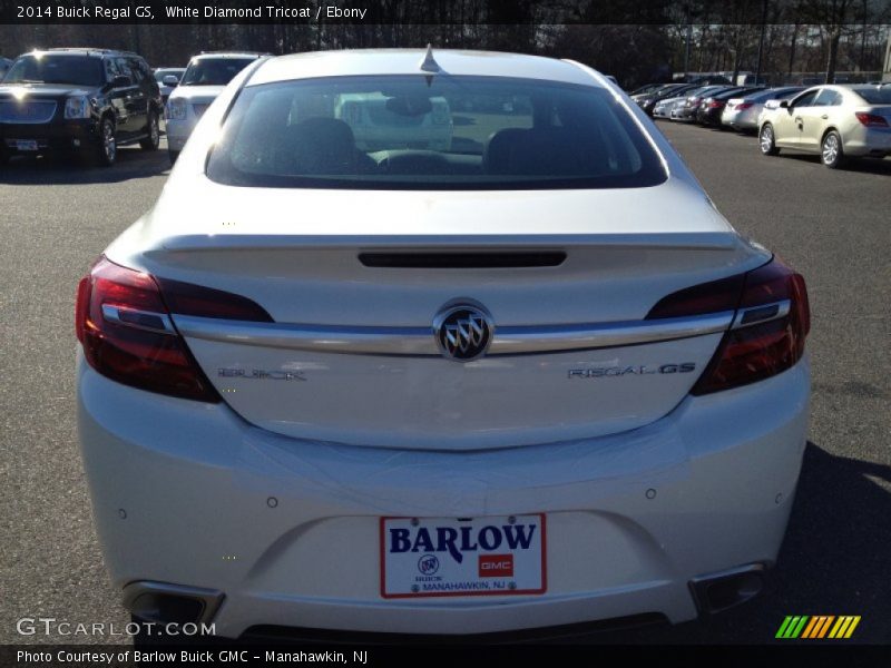 White Diamond Tricoat / Ebony 2014 Buick Regal GS