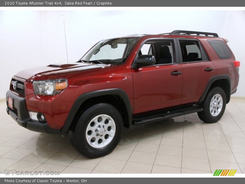 Salsa Red Pearl / Graphite 2010 Toyota 4Runner Trail 4x4