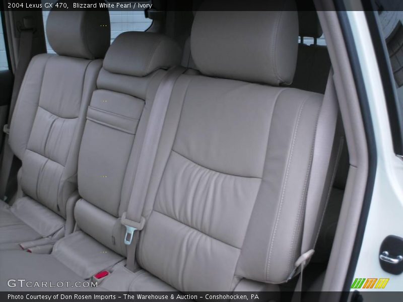 Blizzard White Pearl / Ivory 2004 Lexus GX 470