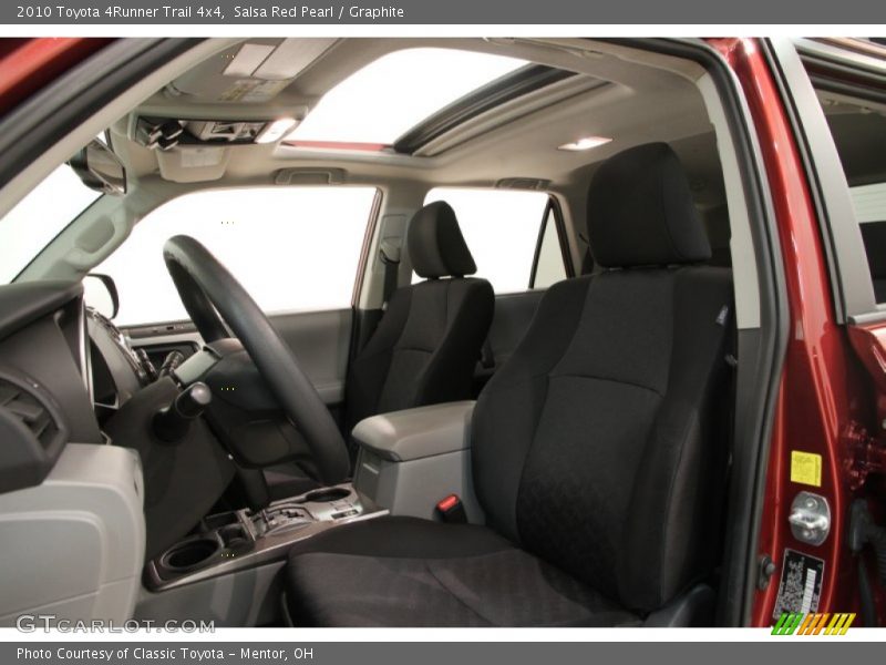 Salsa Red Pearl / Graphite 2010 Toyota 4Runner Trail 4x4