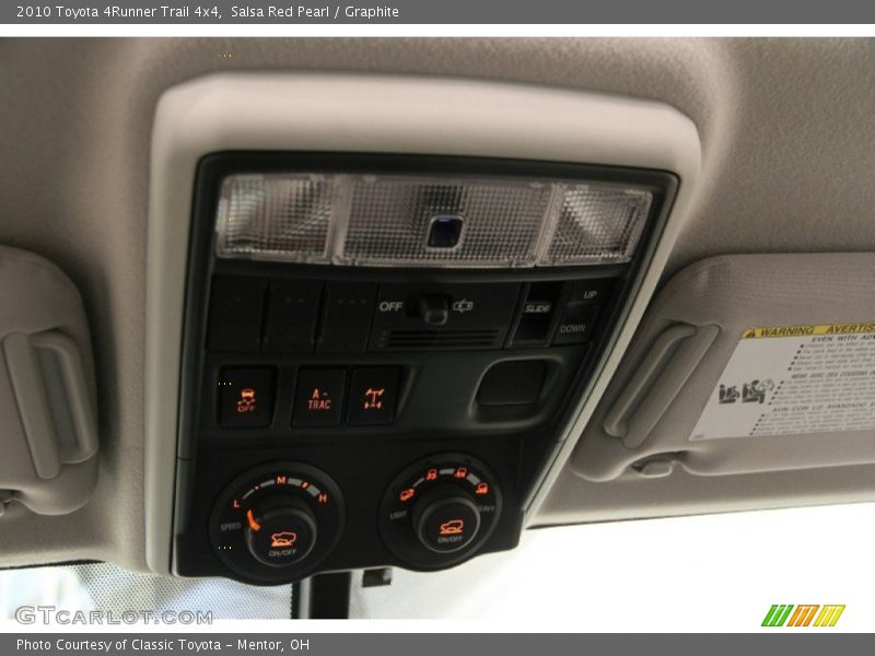 Salsa Red Pearl / Graphite 2010 Toyota 4Runner Trail 4x4