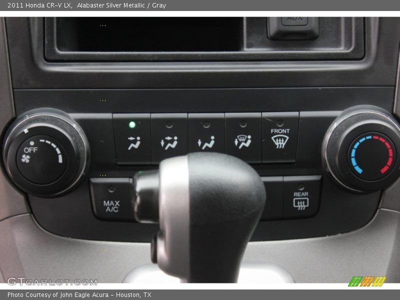 Alabaster Silver Metallic / Gray 2011 Honda CR-V LX