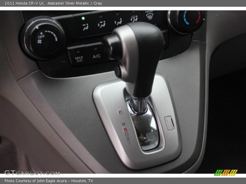 Alabaster Silver Metallic / Gray 2011 Honda CR-V LX