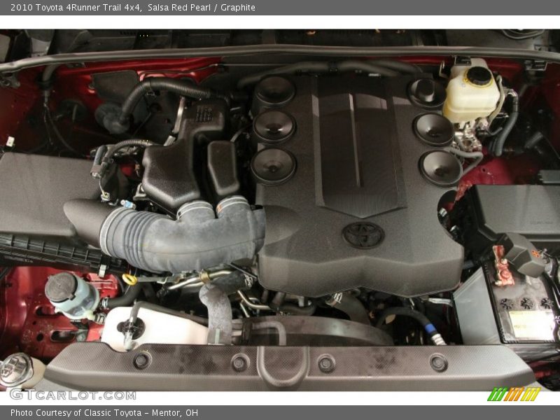 Salsa Red Pearl / Graphite 2010 Toyota 4Runner Trail 4x4