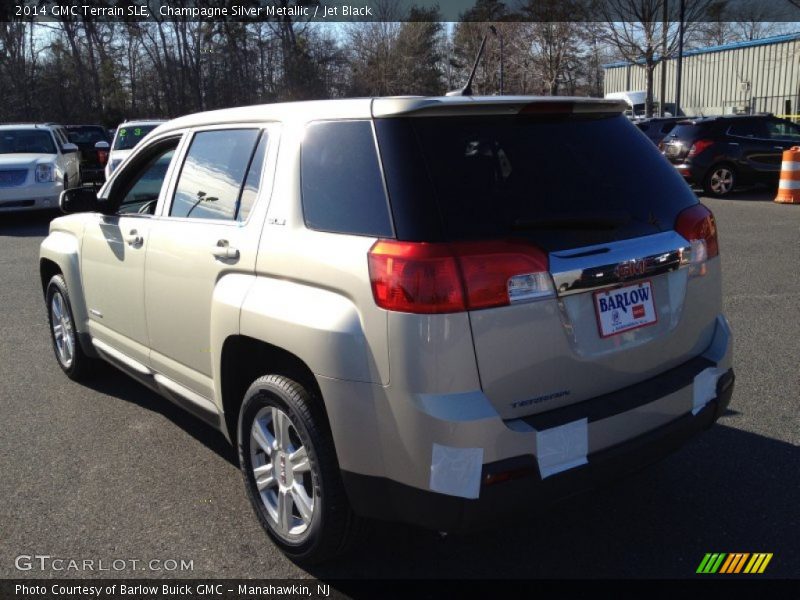 Champagne Silver Metallic / Jet Black 2014 GMC Terrain SLE