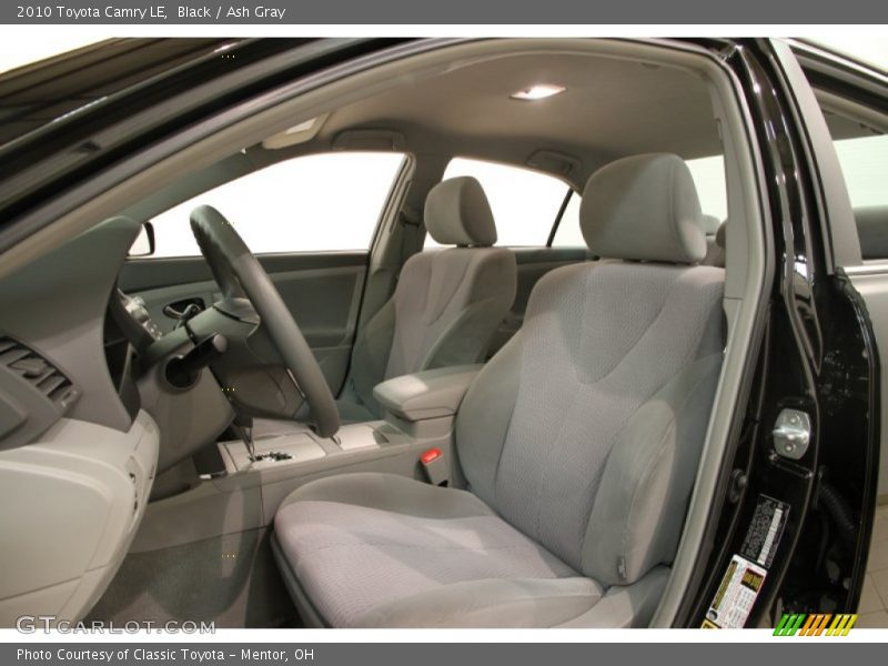 Black / Ash Gray 2010 Toyota Camry LE