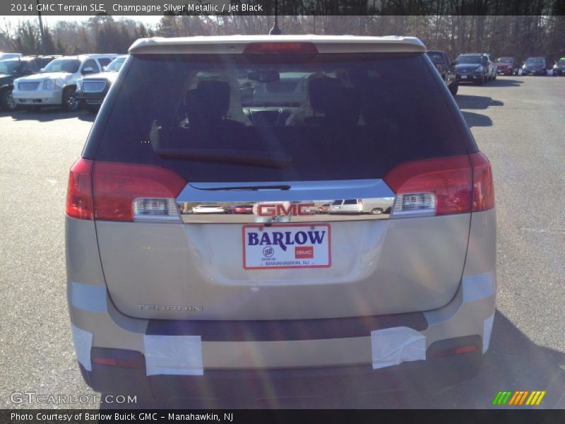 Champagne Silver Metallic / Jet Black 2014 GMC Terrain SLE