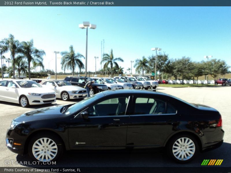 Tuxedo Black Metallic / Charcoal Black 2012 Ford Fusion Hybrid