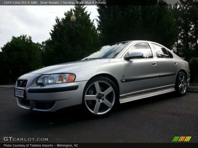 Silver Metallic / Nordkap Black/Blue R Metallic 2004 Volvo S60 R AWD