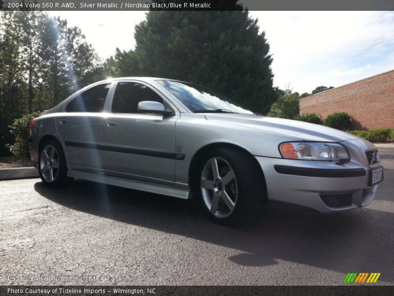 Silver Metallic / Nordkap Black/Blue R Metallic 2004 Volvo S60 R AWD