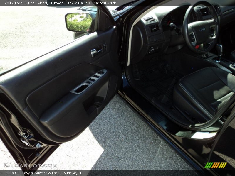 Tuxedo Black Metallic / Charcoal Black 2012 Ford Fusion Hybrid