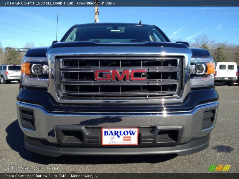 Onyx Black / Jet Black 2014 GMC Sierra 1500 SLE Double Cab