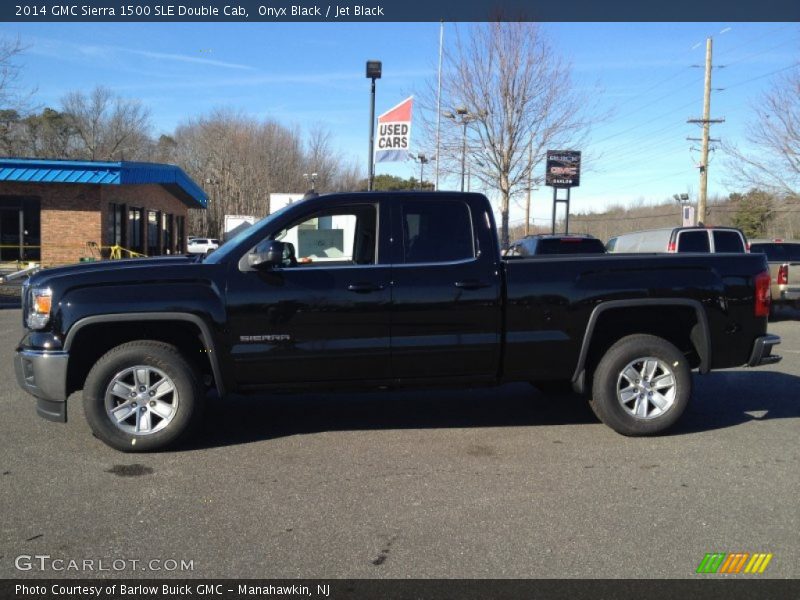 Onyx Black / Jet Black 2014 GMC Sierra 1500 SLE Double Cab