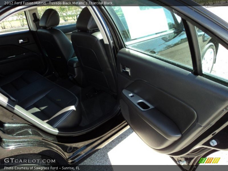 Tuxedo Black Metallic / Charcoal Black 2012 Ford Fusion Hybrid
