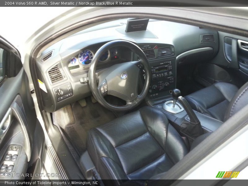  2004 S60 R AWD Nordkap Black/Blue R Metallic Interior