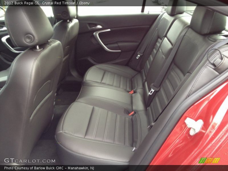 Crystal Red Tintcoat / Ebony 2012 Buick Regal GS