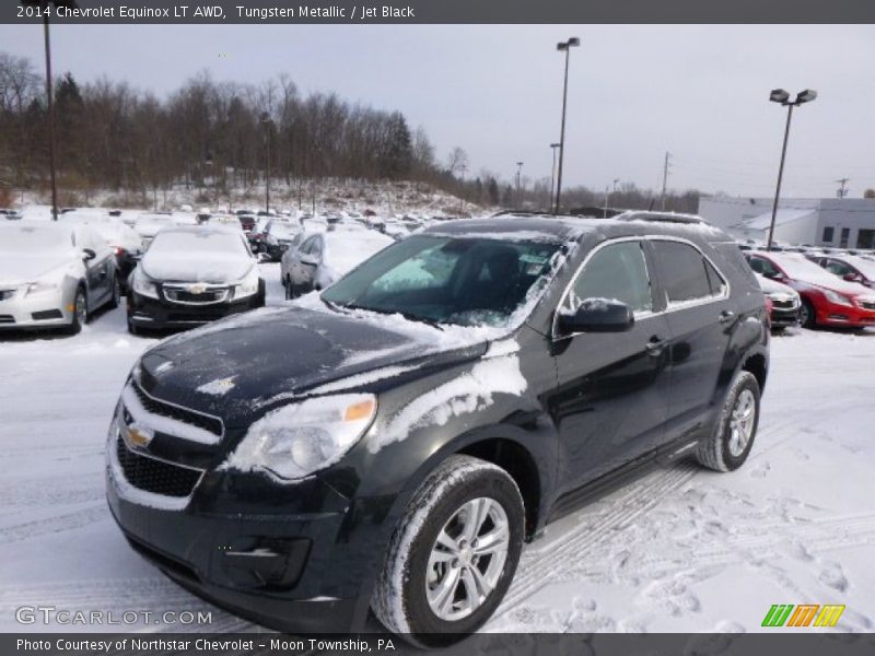 Tungsten Metallic / Jet Black 2014 Chevrolet Equinox LT AWD