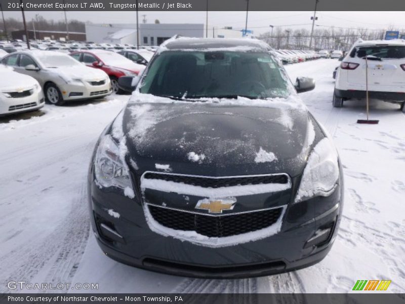 Tungsten Metallic / Jet Black 2014 Chevrolet Equinox LT AWD