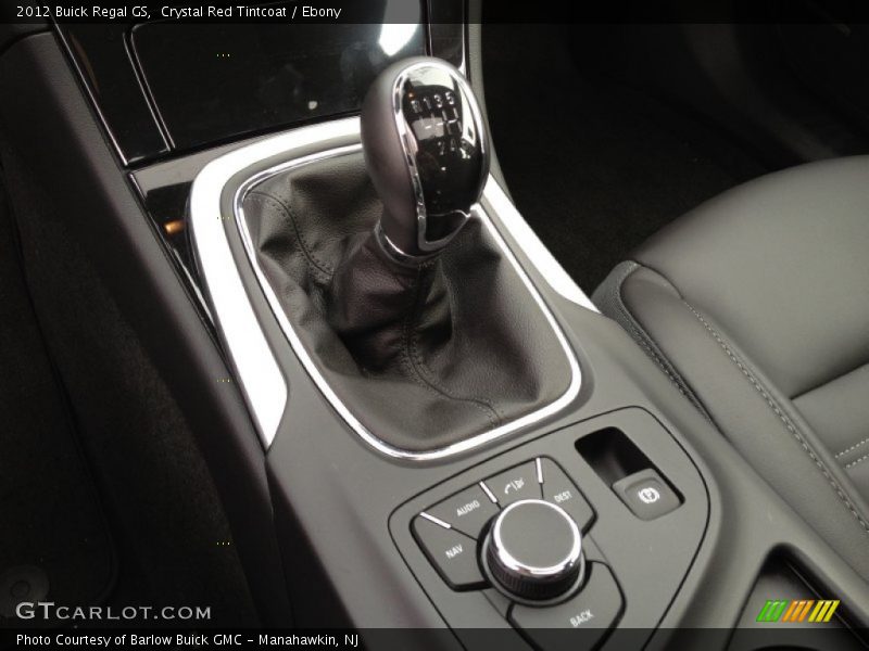 Crystal Red Tintcoat / Ebony 2012 Buick Regal GS