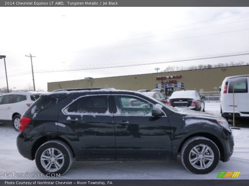 Tungsten Metallic / Jet Black 2014 Chevrolet Equinox LT AWD