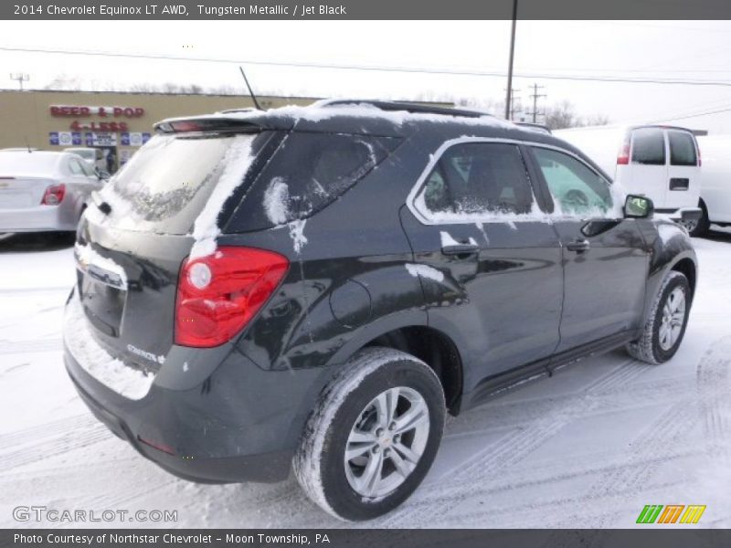 Tungsten Metallic / Jet Black 2014 Chevrolet Equinox LT AWD