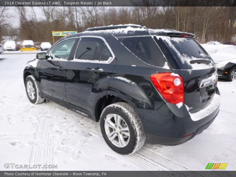 Tungsten Metallic / Jet Black 2014 Chevrolet Equinox LT AWD