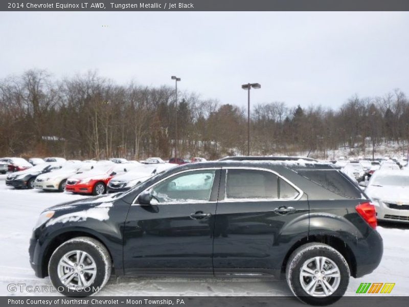 Tungsten Metallic / Jet Black 2014 Chevrolet Equinox LT AWD
