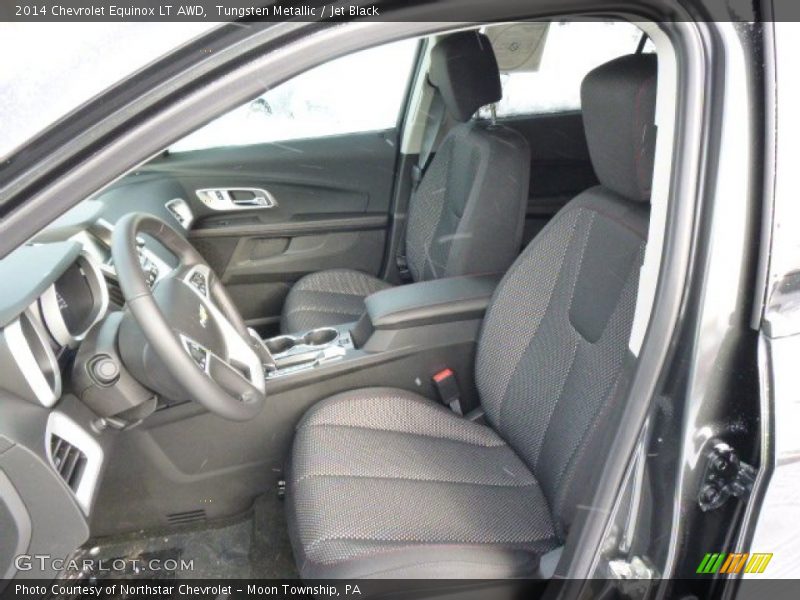 Tungsten Metallic / Jet Black 2014 Chevrolet Equinox LT AWD
