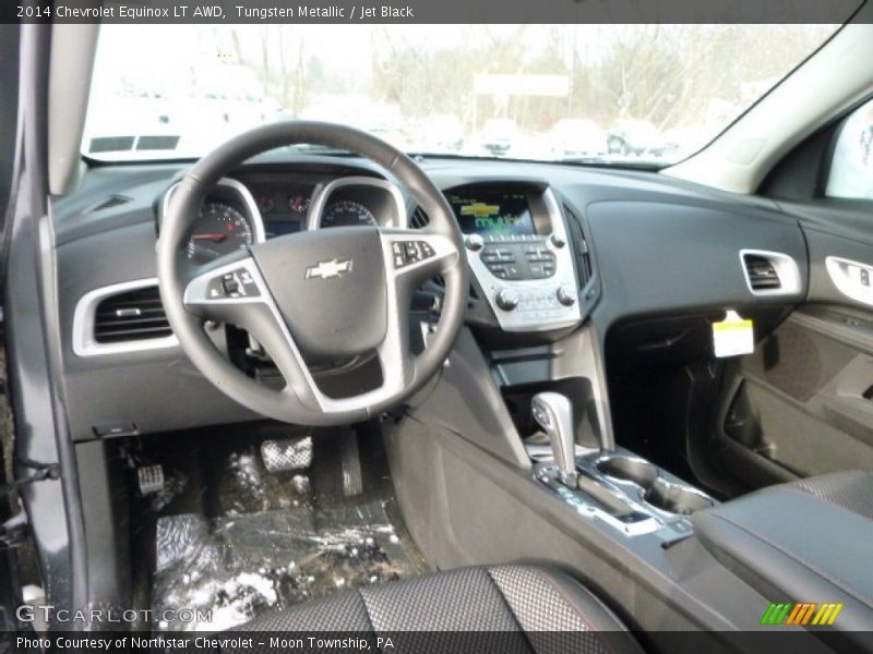 Tungsten Metallic / Jet Black 2014 Chevrolet Equinox LT AWD
