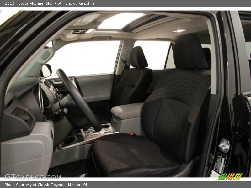 Black / Graphite 2012 Toyota 4Runner SR5 4x4