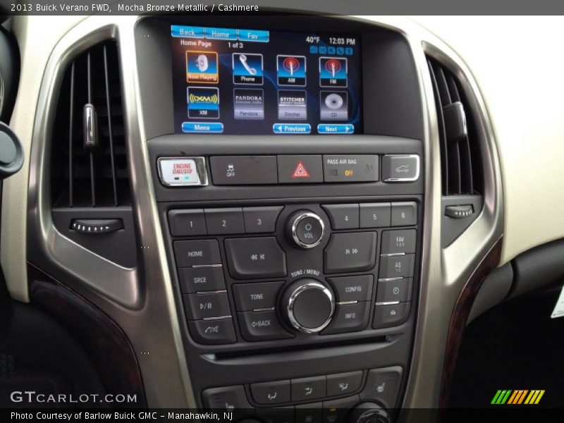 Mocha Bronze Metallic / Cashmere 2013 Buick Verano FWD