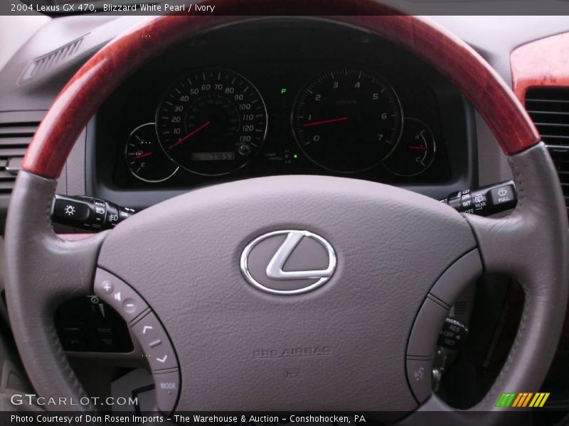 Blizzard White Pearl / Ivory 2004 Lexus GX 470