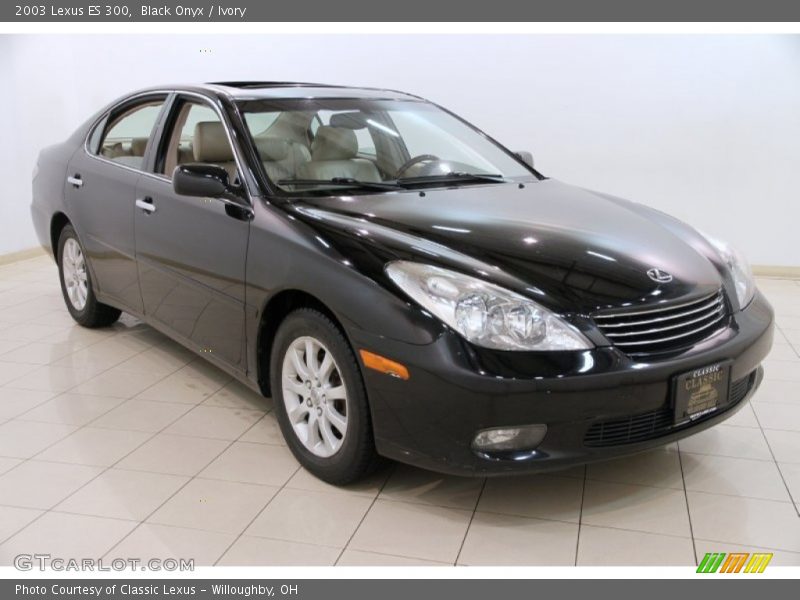Black Onyx / Ivory 2003 Lexus ES 300