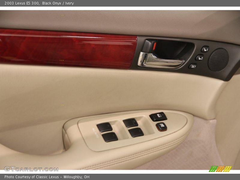 Black Onyx / Ivory 2003 Lexus ES 300
