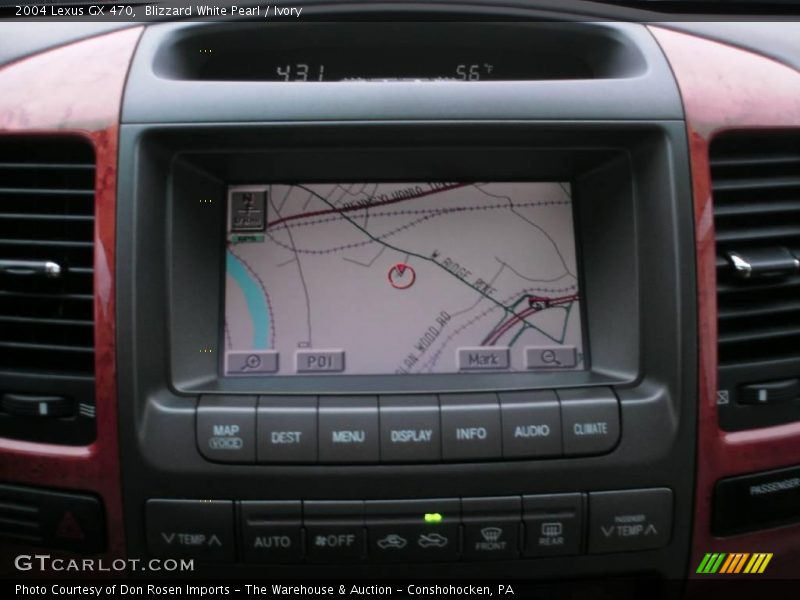 Blizzard White Pearl / Ivory 2004 Lexus GX 470