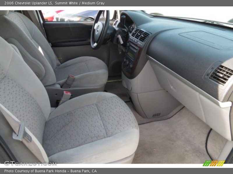 Summit White / Medium Gray 2006 Chevrolet Uplander LS
