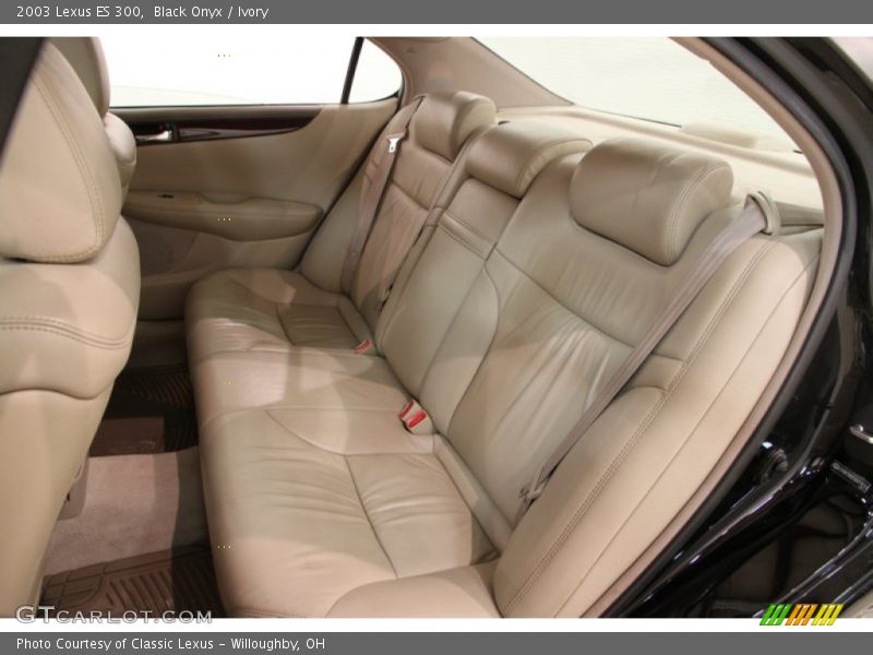 Rear Seat of 2003 ES 300